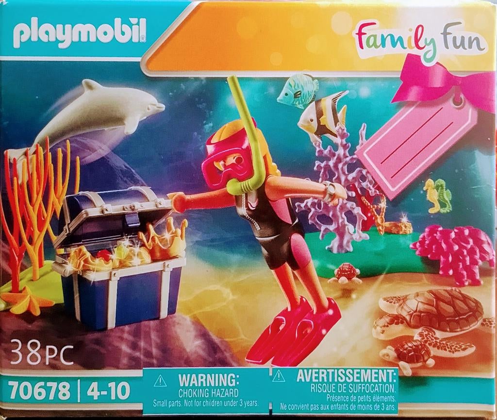 Gift Set Family Fun Schatduiker 70678, Ophalen of Verzenden, Zo goed als nieuw, Complete set