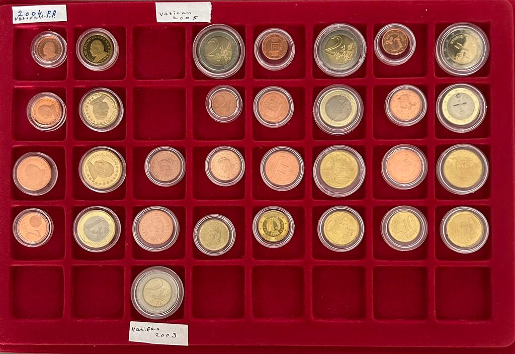 Collectie euromunten divers Vaticaan - Monaco - enz, Postzegels en Munten, Munten | Europa | Euromunten, Ophalen of Verzenden
