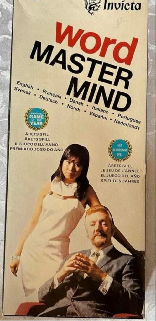 Word MasterMind van Invicta, raad het gecodeerde woord, Een of twee spelers, Ophalen of Verzenden, Zo goed als nieuw