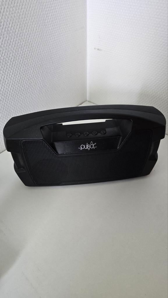 Pulsar Draagbare Bluetooth Speaker - Zwart, Overige merken, Overige typen, Ophalen of Verzenden, Zo goed als nieuw