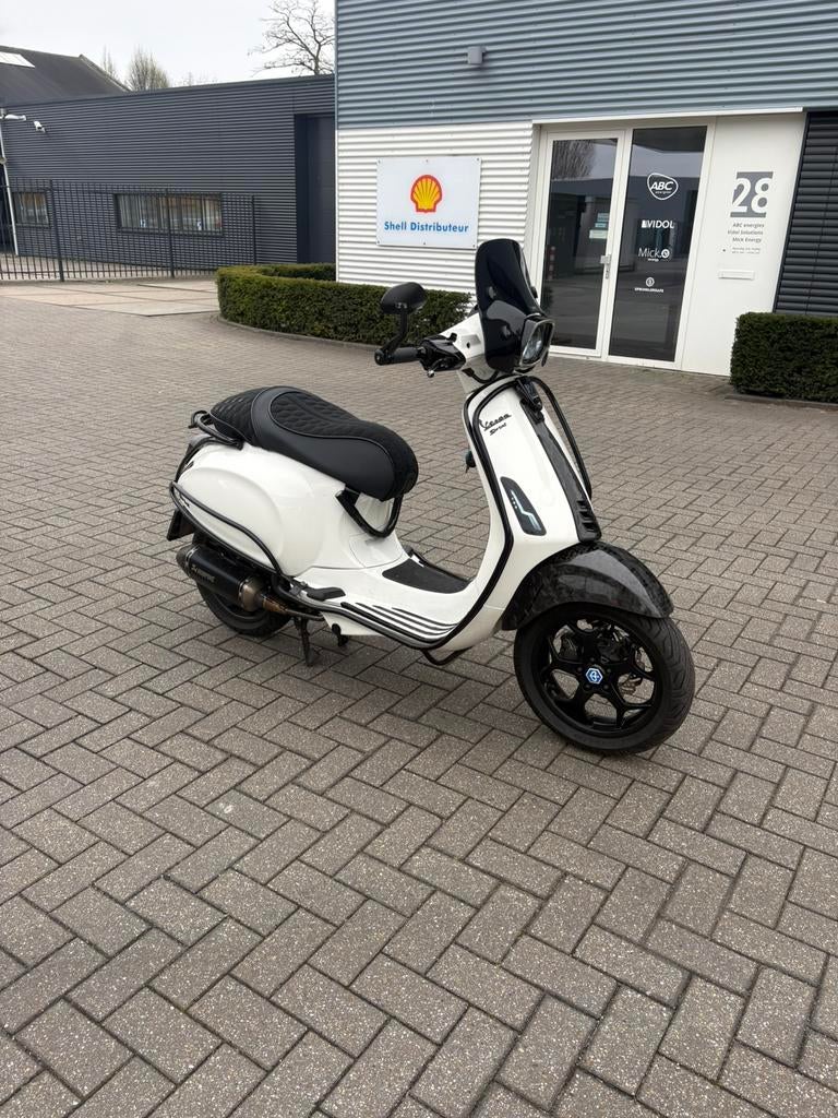 Vespa sprint DD, Ophalen, Maximaal 45 km/u, Vespa S, Zo goed als nieuw