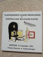Tamboerkorps Garde Grenadiers en KMK, Verzamelen, Ophalen of Verzenden, Landmacht, Nederland, Overige typen