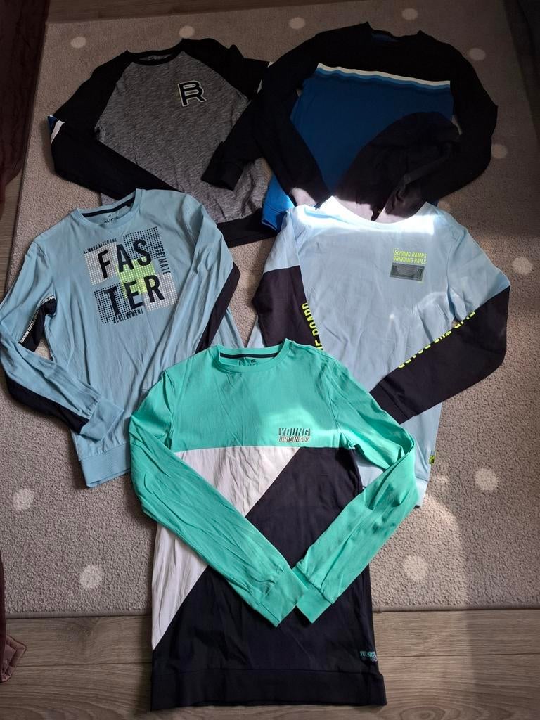 WE Fashion longsleeves maat 170/176, Kinderen en Baby's, Kinderkleding | Maat 170, Gebruikt, Ophalen of Verzenden, Shirt of Longsleeve