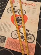 "  MOBYLETTE  S1 " Bromfiets folder 1955, Fietsen en Brommers, Ophalen of Verzenden, Gebruikt