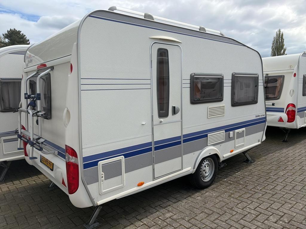 Hobby De Luxe 400 SF Mover/Voortent/Fietsdr., Caravans en Kamperen, Caravans, Hobby, Bedrijf, Treinzit, Tot en met 4
