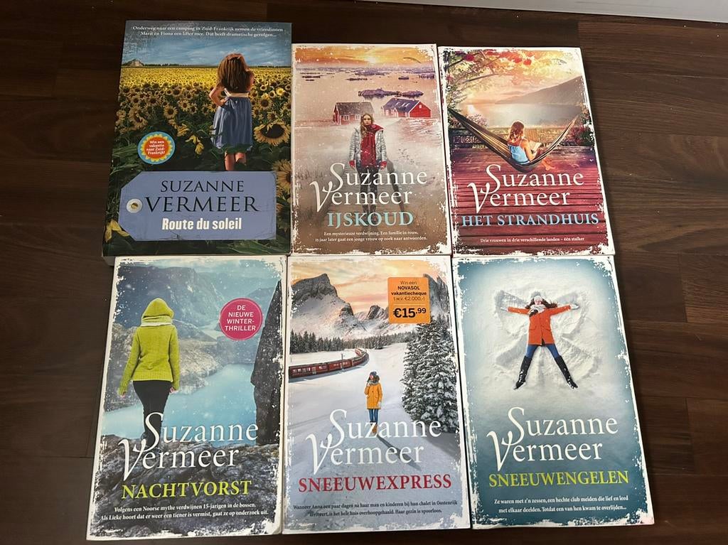 Suzanne Vermeer boeken set, Boeken, Ophalen of Verzenden, Zo goed als nieuw