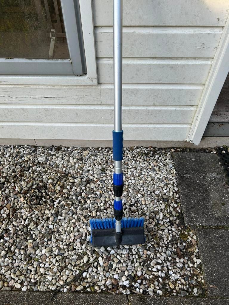 Telescopische wasborstel, Ophalen, Bezem of Borstel