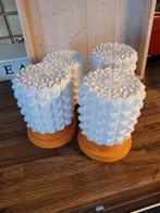 Plafondlamp ananas jaren 60 4x, Ophalen