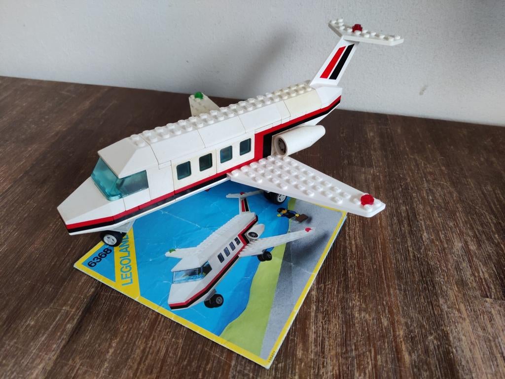 Lego 6368 Vliegtuig Legoland, Ophalen of Verzenden, Gebruikt, Complete set, Lego