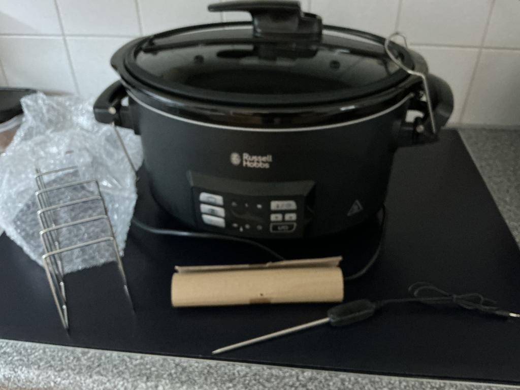 Russels Hobbs slowcooker 6,5 liter, Ophalen of Verzenden, Zo goed als nieuw