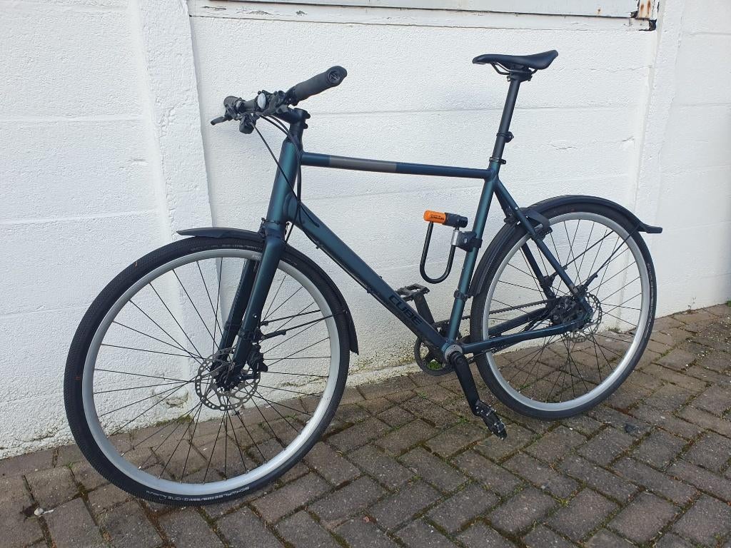 Cube Editor 2024 maat L, Fietsen en Brommers, Versnellingen, Zo goed als nieuw, 57 tot 61 cm, Schijfrem