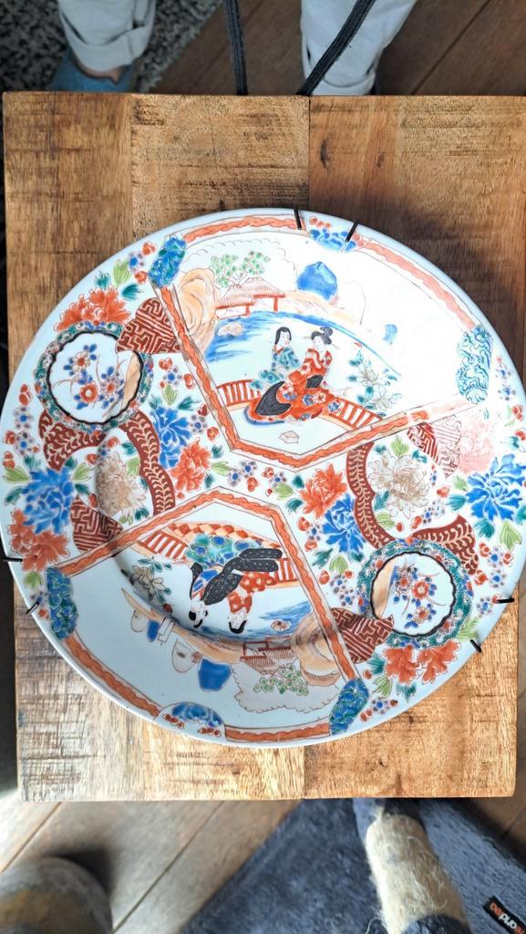 Antiek Japans Arita Porseleinen Bord, Late Edo Periode, Antiek en Kunst, Antiek | Porselein, Ophalen of Verzenden