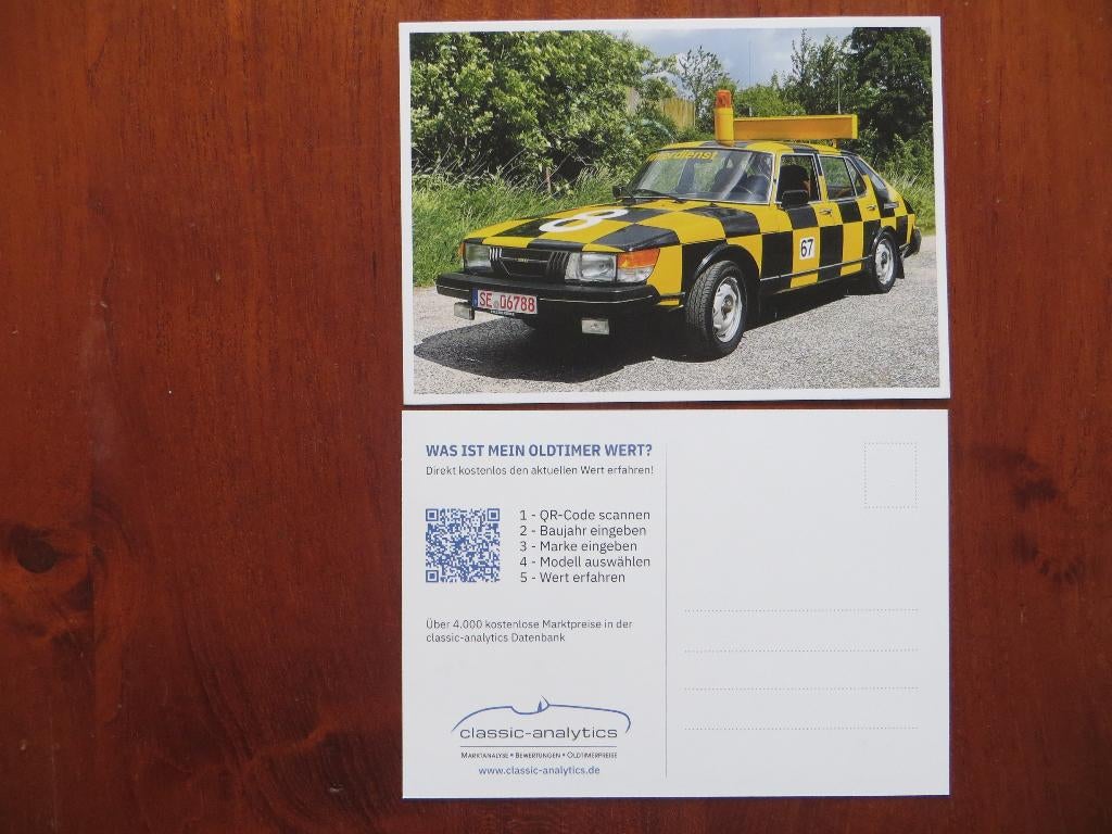 kaart Saab 900 Combi Coupé, Ophalen of Verzenden, Nieuw, Overige merken