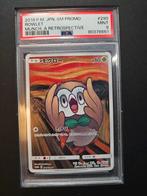 Pokemon Rowlet Munch PSA 9 - Zeldzame Promokaart, Ophalen of Verzenden, Zo goed als nieuw, Losse kaart