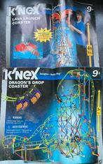 K'NEX - 2 Achtbanen & 6 Bouwboekjes!, Kinderen en Baby's, Speelgoed | Bouwstenen, Ophalen of Verzenden, Gebruikt, K'nex