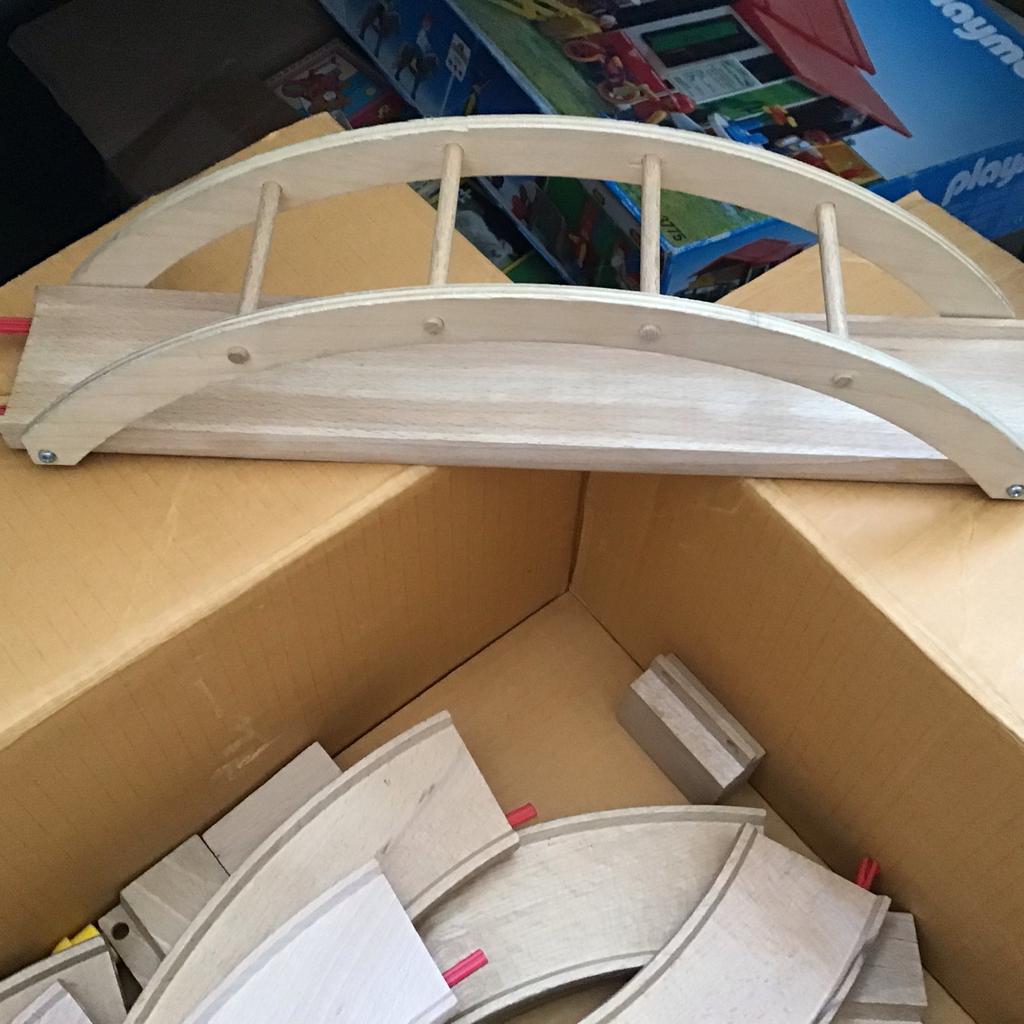 Houten autobaan., Kinderen en Baby's, Speelgoed | Houten speelgoed, Ophalen of Verzenden, Gebruikt, Overige typen