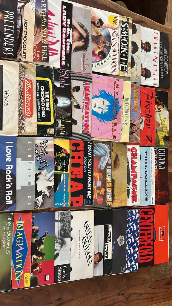 Partijtje vinyl singles, Ophalen of Verzenden, Zo goed als nieuw, Pop
