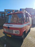 Mooi opgebouwde Brandweer buscamper Mercedes 409, Caravans en Kamperen, Reservewiel, Tot en met 2, Mercedes-Benz, Luifel
