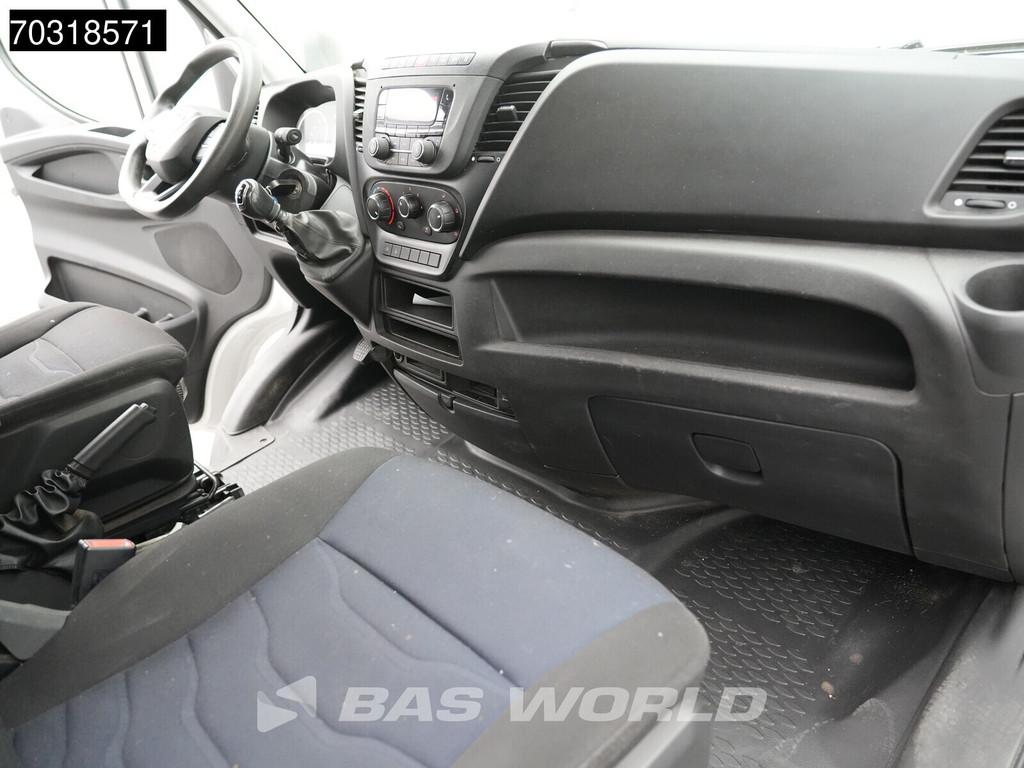 Iveco Daily 35C14 Open Laadbak Dubbel Cabine 3,5t Trekhaak D, Stof, Euro 6, Iveco, Wit