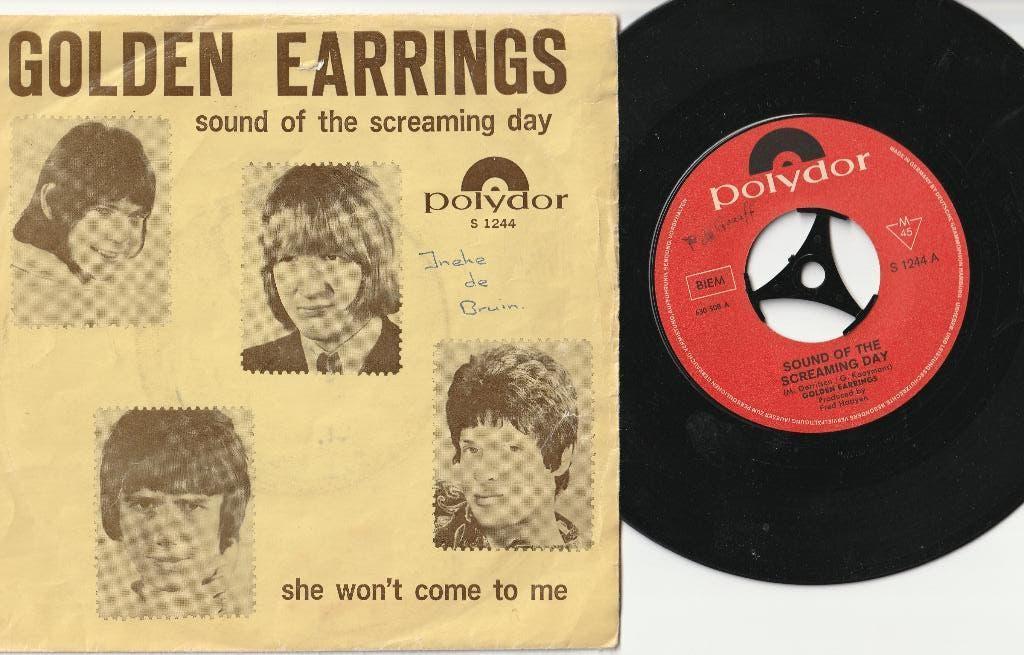 Golden Earrings - Sound of the Screaming Day NEDERBEAT 1967, Cd's en Dvd's, Vinyl Singles, Gebruikt, Pop, Ophalen