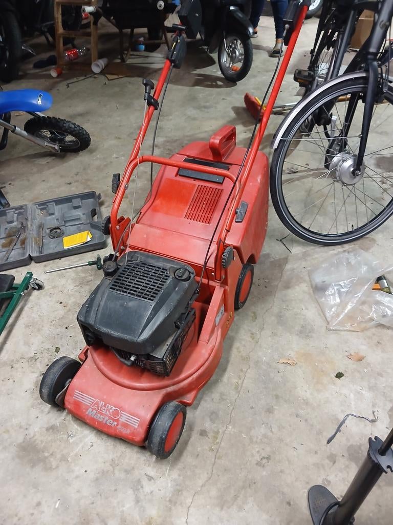 Alko 5 pk grasmaaier, Tuin en Terras, Grasmaaiers, Ophalen of Verzenden, Gebruikt