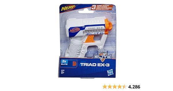 Nerf: N-Strike Elite: Triad Ex-3, Kinderen en Baby's, Speelgoed | Overig, Nieuw, Jongen of Meisje, Ophalen of Verzenden