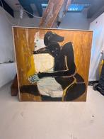 Guus van de Braak schilderij, Ophalen