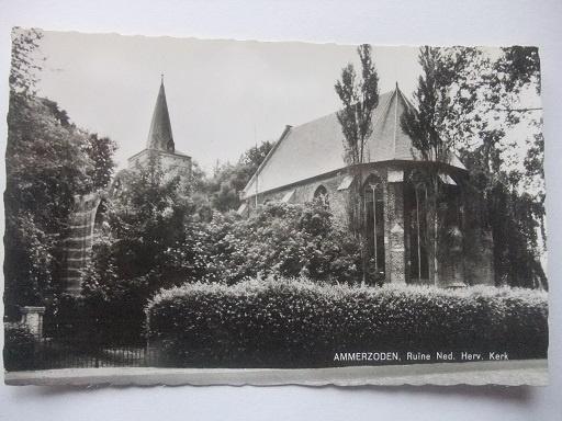 P229 Ammerzoden - Ruine N.H. Kerk - 1965, Verzenden, 1960 tot 1980, Ongelopen, Gelderland