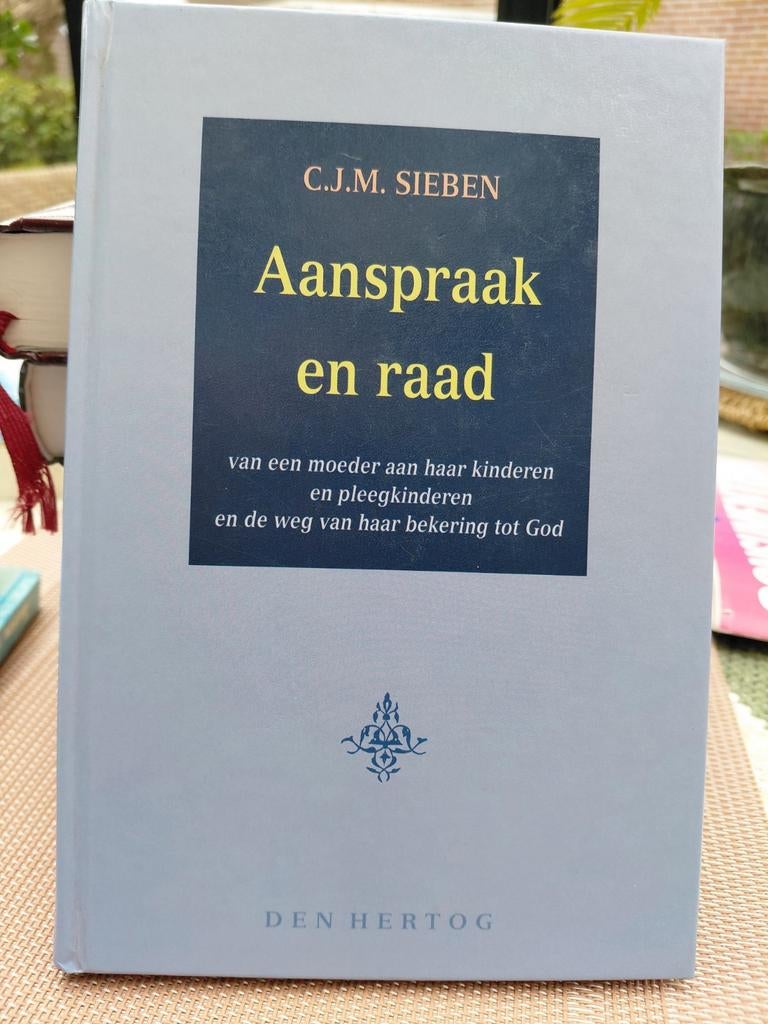C.J.M. Sieben - Aanspraak en raad, Ophalen of Verzenden, Zo goed als nieuw, C.J.M. Sieben