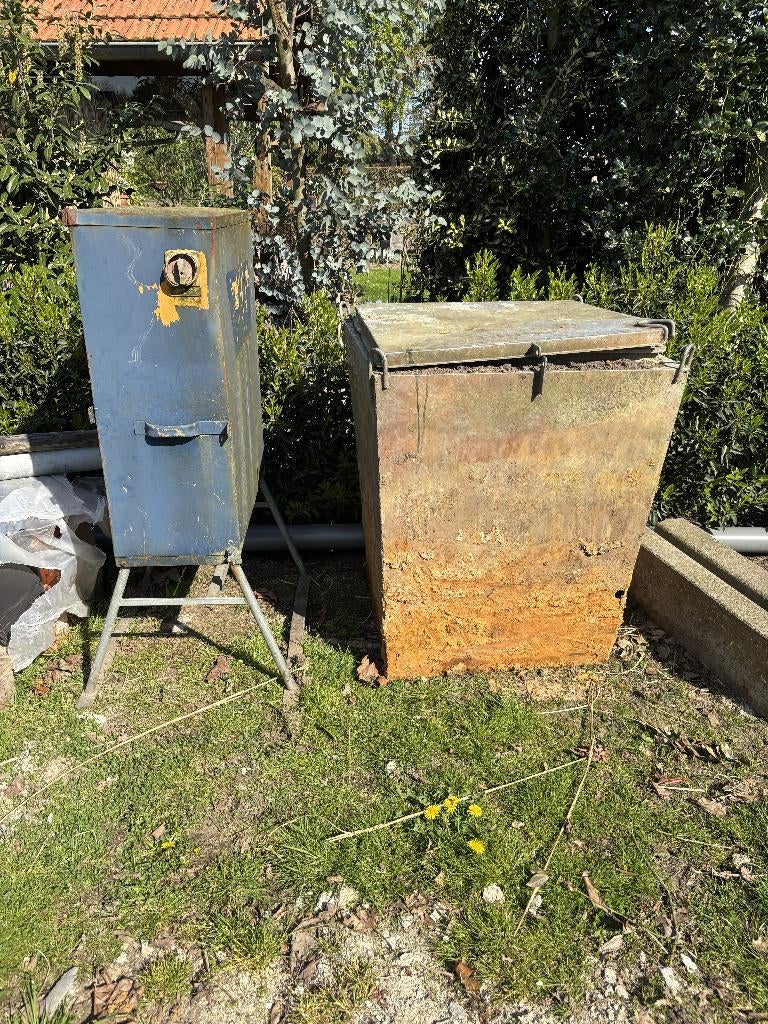 Bouwstroom kast / Water put / Bouwaansluiting