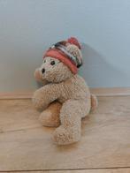 Klein beertje knuffel met mutsje - Zo goed als nieuw, Ophalen of Verzenden