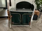 Quechua Camp Cabinet L Kookmeubel (retro kleuren), Caravans en Kamperen, Ophalen, Zo goed als nieuw, Campingkast