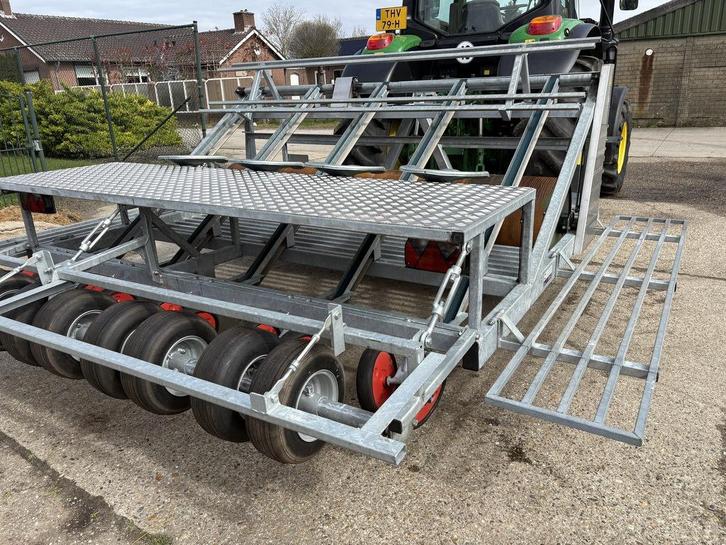 vd Beucken bandplantmachine 5 rij, Zakelijke goederen, Agrarisch | Werktuigen, Overige, Zaaien, Planten of Poten