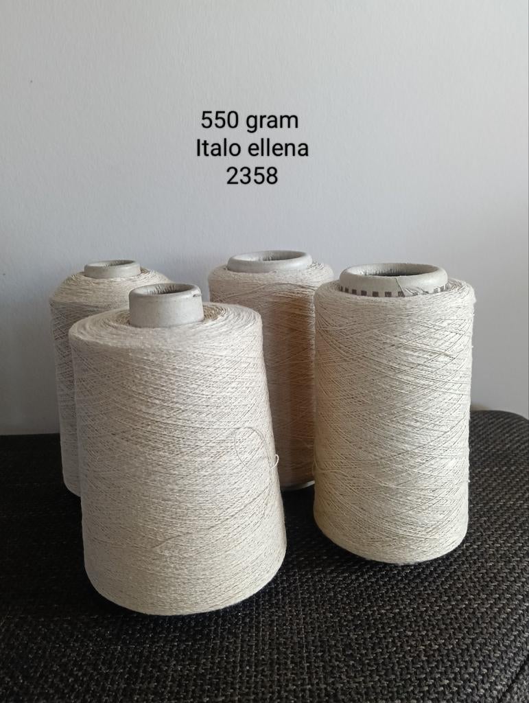 Luxe Italiaans breimachine garen katoen / acryl, Ophalen of Verzenden, Breien of Haken, Wol of Garen