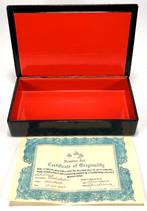 73. Lakdoos, Fedoskino - dorpsscène met paardenspan, 2015, Ophalen of Verzenden