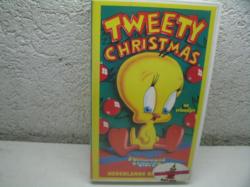 vhs 124a tweety christmas, Alle leeftijden, Ophalen of Verzenden, Gebruikt