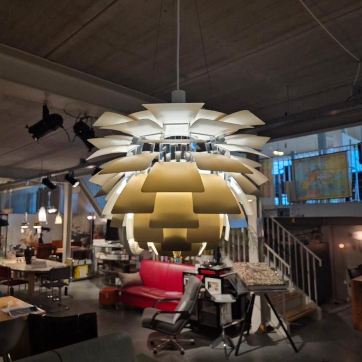 PH Artichoke Showmodel Jubileum Editie speciale gravure, Huis en Inrichting, Lampen | Hanglampen, Nieuw, 50 tot 75 cm, Metaal