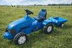 Rolly Toys New Holland TD 5050 Traptractor met Aanhanger, Ophalen, Gebruikt, Trapvoertuig