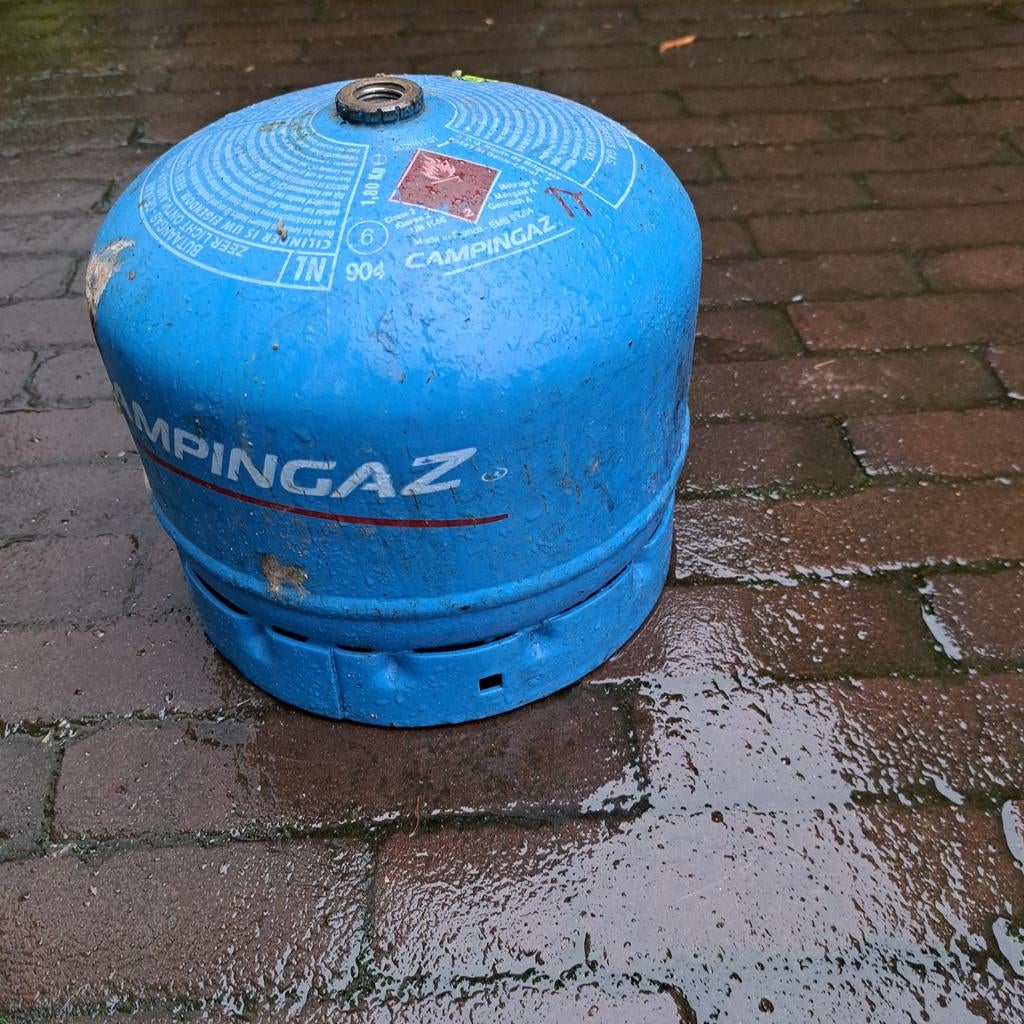 Gastank CampingGaz 904, Caravans en Kamperen, Kampeeraccessoires, Ophalen, Gebruikt