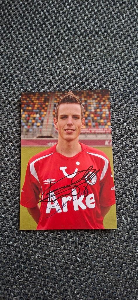 Spelerskaart met handtekening; Wout Brama # FC Twente, Ophalen of Verzenden, Nieuw, F.C. Twente, Spelerskaart