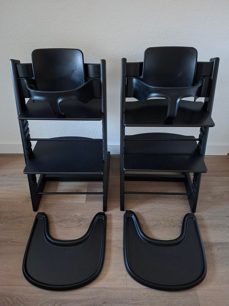 zeer nette kinderstoel stokke tripp trapp originele staat, Kinderen en Baby's, Kinderstoelen, Ophalen, Zo goed als nieuw, Meegroeistoel