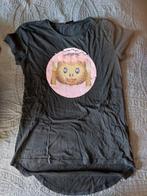 Zwart shirt met omkeerbare pailletten aap - maat 158/164, Kinderen en Baby's, Kinderkleding | Maat 158, Ophalen, Zo goed als nieuw