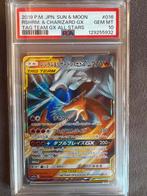 Reshiram & Charizard GX TAG TEAM PSA 10 Gem Mint, Hobby en Vrije tijd, Verzamelkaartspellen | Pokémon, Ophalen of Verzenden, Zo goed als nieuw
