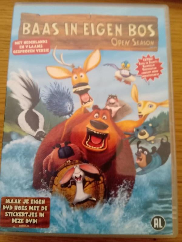 Baas in eigen bos Open Season, Tekenfilm, Ophalen of Verzenden, Zo goed als nieuw, Alle leeftijden
