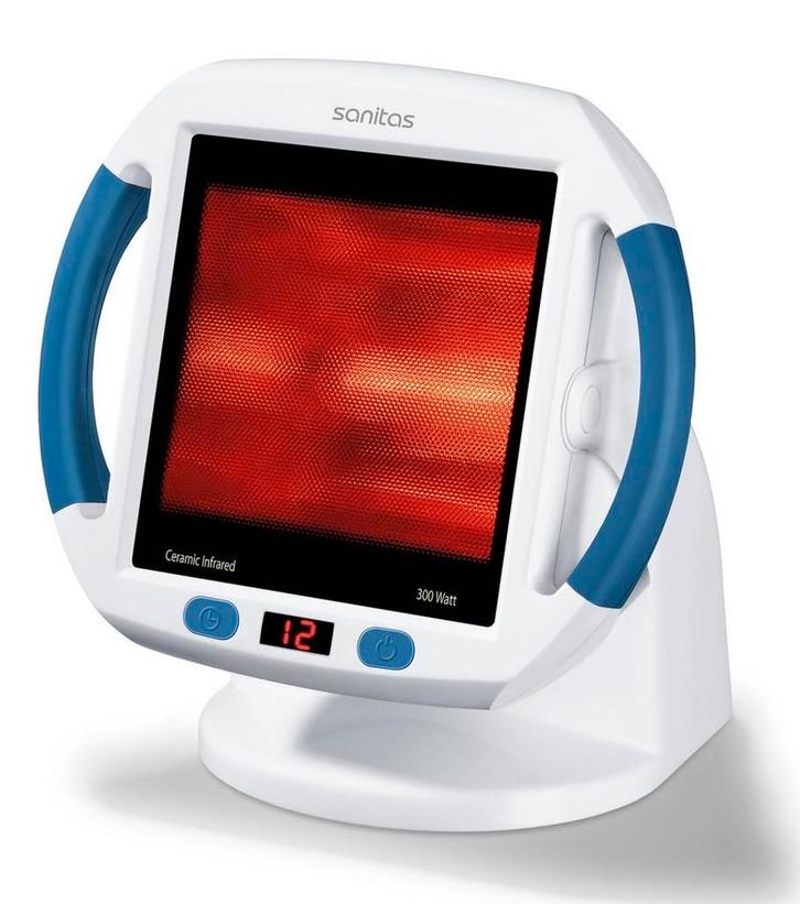 Nieuwe Sanitas SIL 45 Infraroodlamp 300W met Timer, Sport en Fitness, Gezondheidsproducten en Wellness, Nieuw, Overige typen, Ophalen of Verzenden