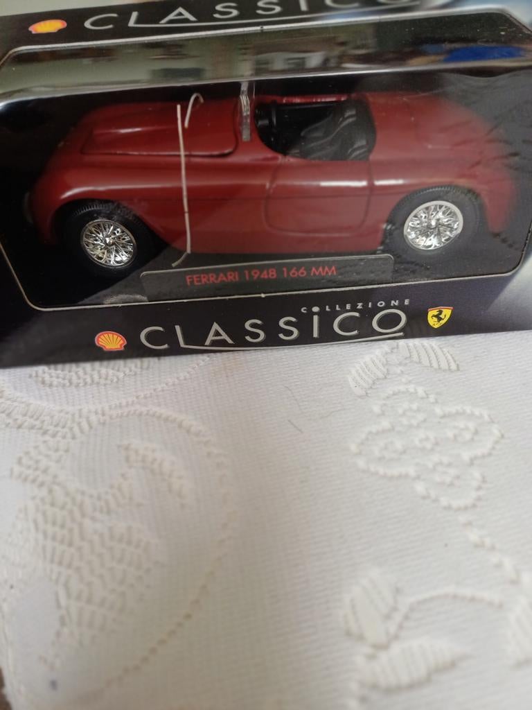 Ferrari 1948 166 MM Classico Modelauto.    1:38, Hobby en Vrije tijd, Ophalen of Verzenden, Nieuw, Auto, Overige merken