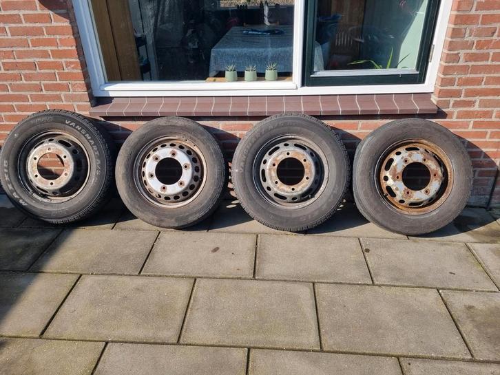 Mercedes Sprinter Dubbellucht Velgen, Auto-onderdelen, Banden en Velgen, Velg(en), All Season, 16 inch, 215 mm, Bestelwagen, Gebruikt
