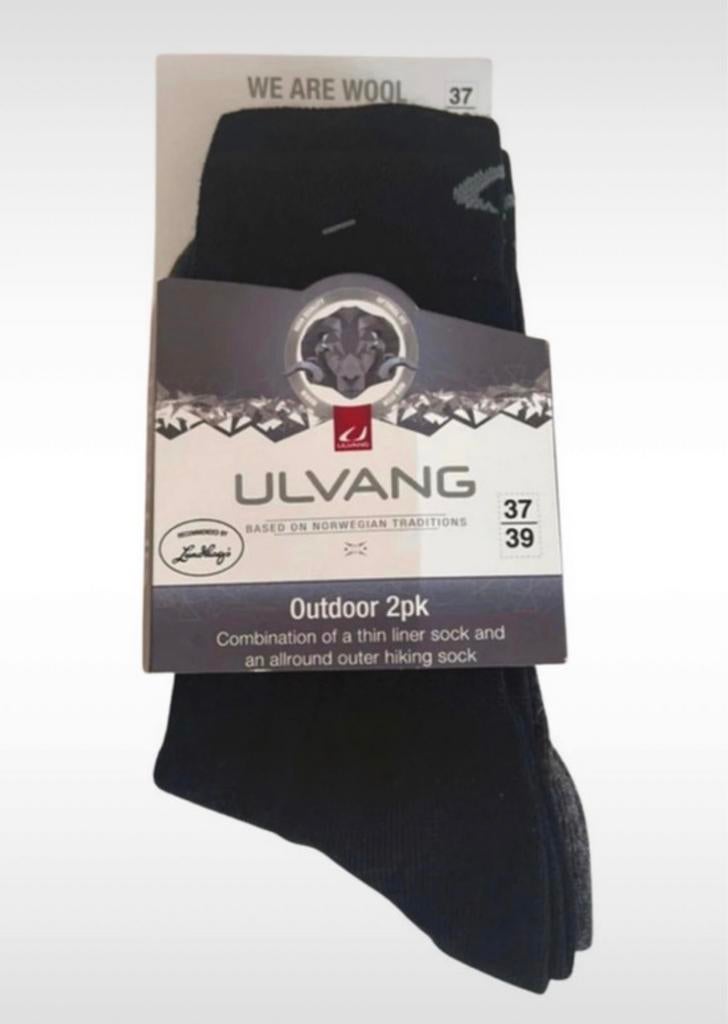 Ulvang Outdoor 2-pack Merino wollen sokken – maat 37–39, Kleding | Dames, Sokken en Kousen, Sokken en Kniesokken, Østre Aker vei 24C, 0581 Oslo, Norway