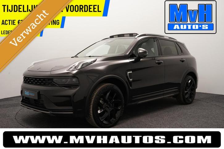 Lynk & Co 01 1.5 Hybride|FULL BLACK XL|ZWARTE.HEMEL|LEER|TRE, Auto's, Lynk & Co, Bedrijf, Te koop, ABS, Achteruitrijcamera, Adaptive Cruise Control