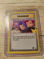 Pokemon Trainer Here Comes Team Rocket! kaart, Hobby en Vrije tijd, Verzamelkaartspellen | Pokémon, Ophalen of Verzenden, Zo goed als nieuw